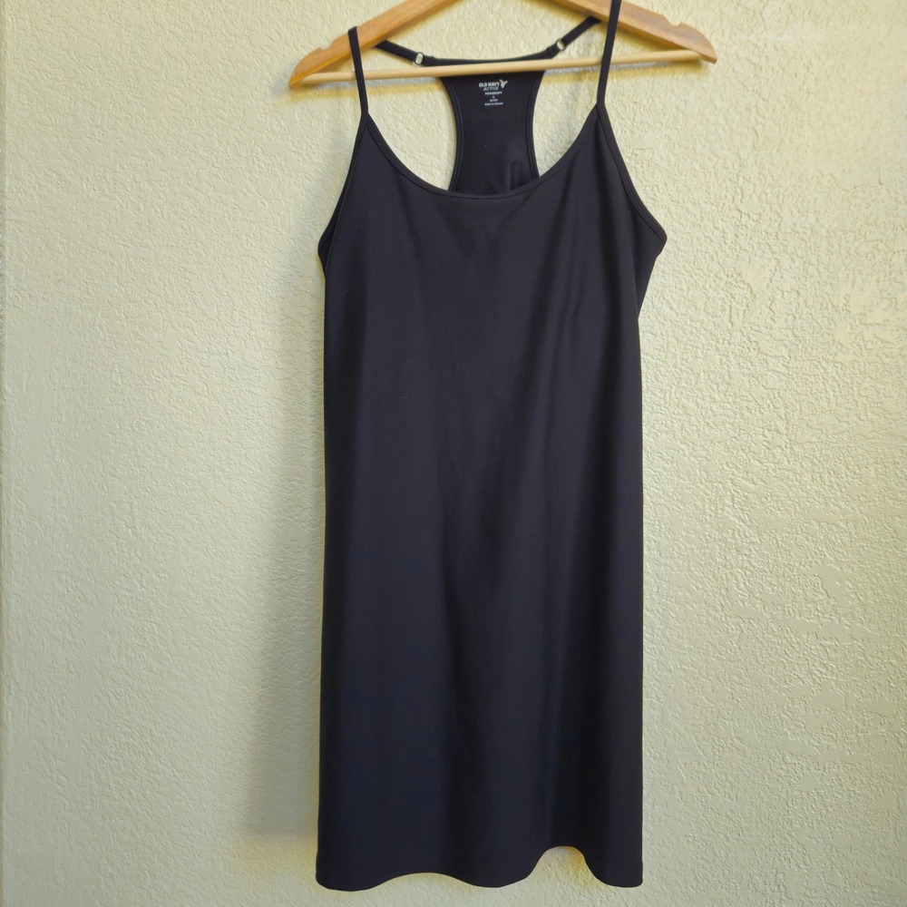 Old Navy Active Powersoft Go-Dry Dress Racerback Large Athleisure Gym Tennis